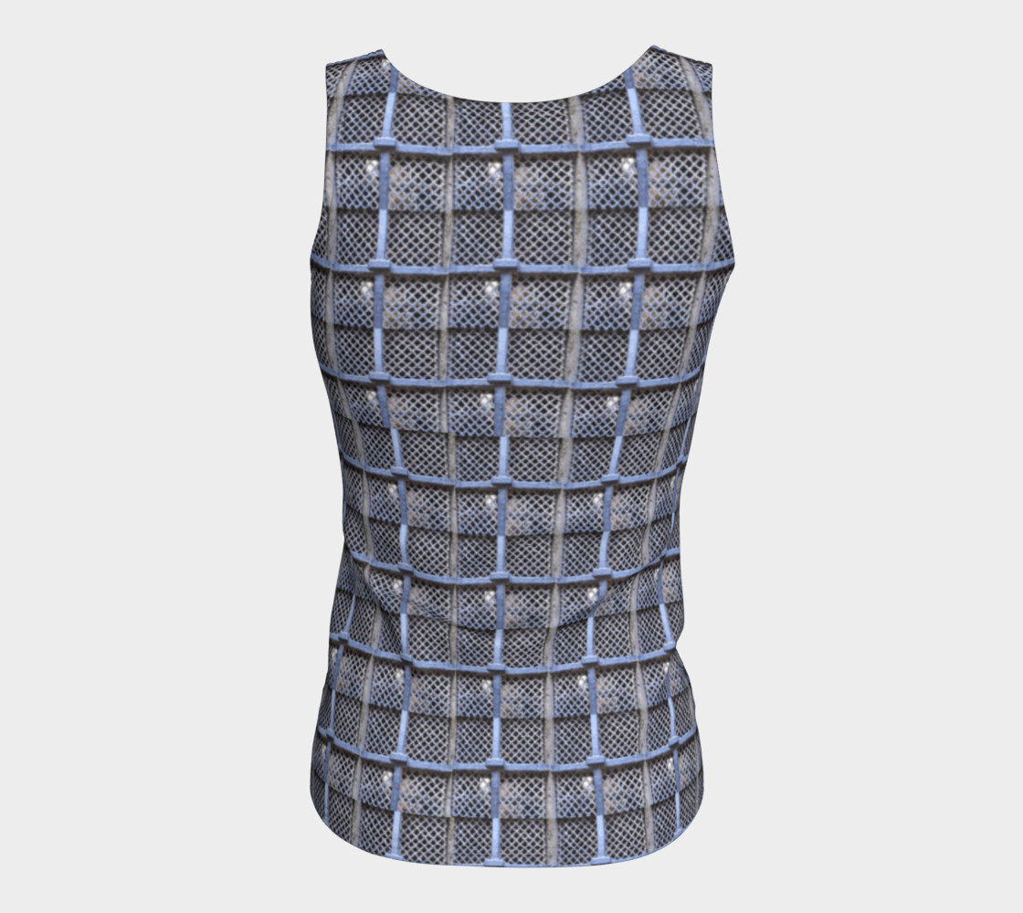 Medieval Grate Fitted Tank Top preview #6