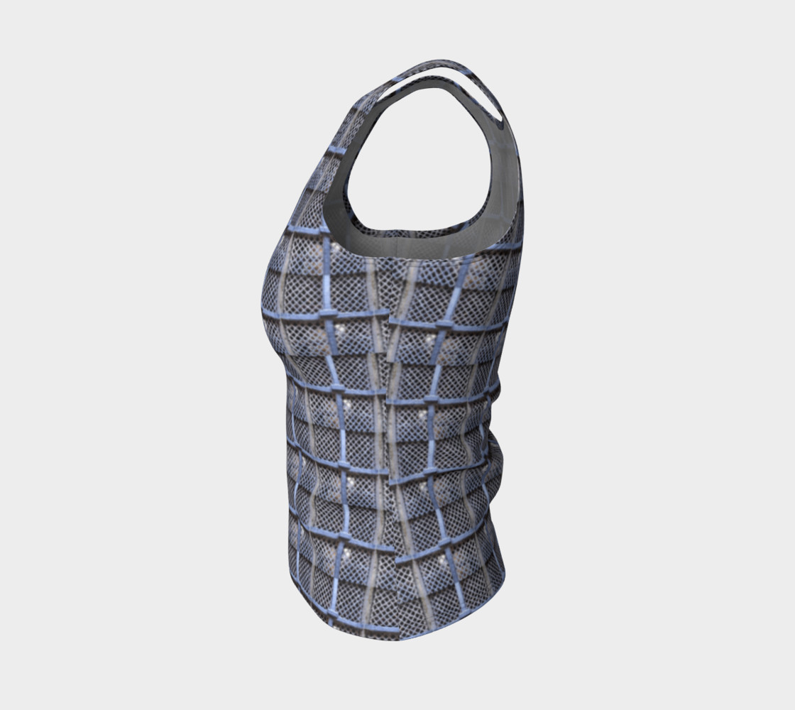 Medieval Grate Fitted Tank Top preview #3