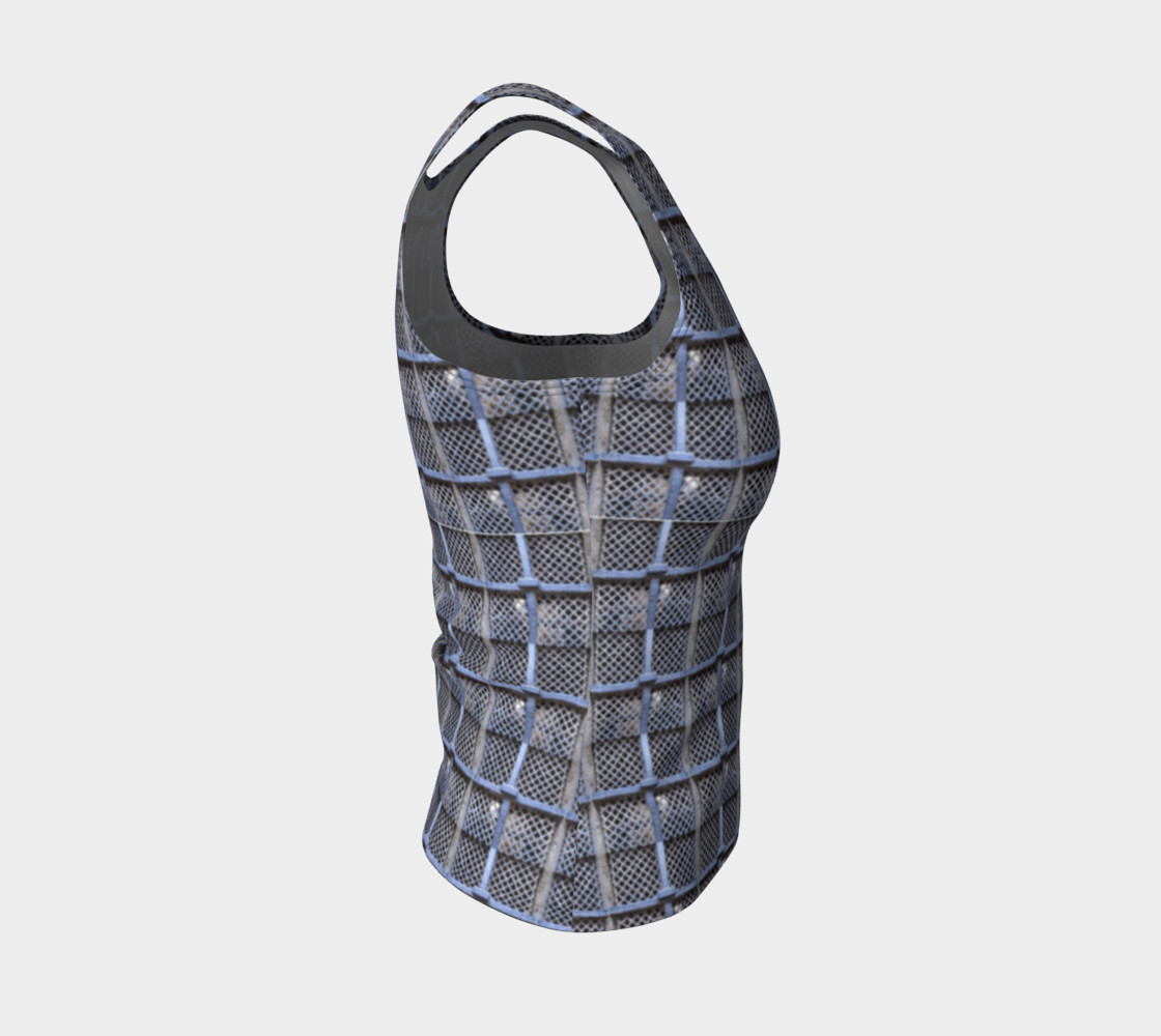 Medieval Grate Fitted Tank Top preview #4