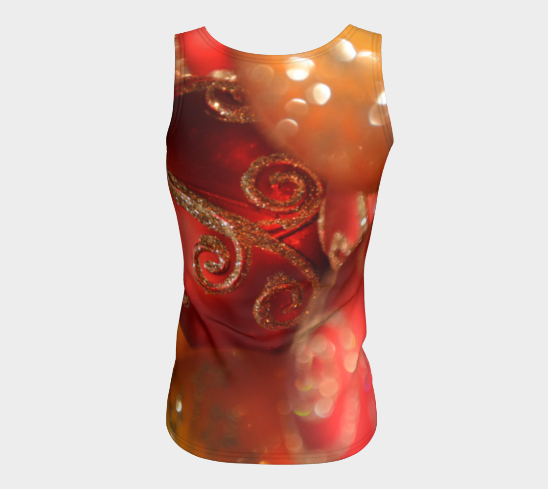 Christmas Bulb Fitted Tank Top preview #6