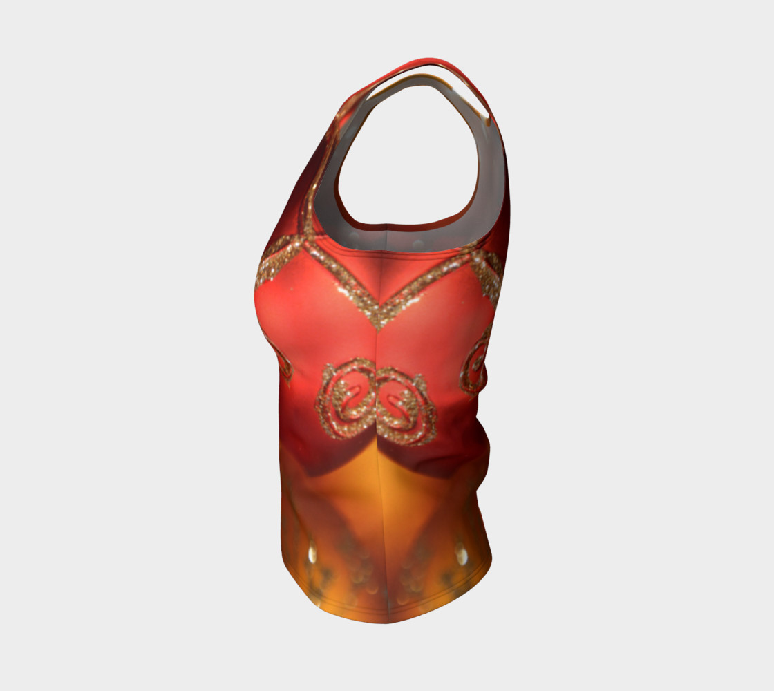 Christmas Bulb Fitted Tank Top preview #3