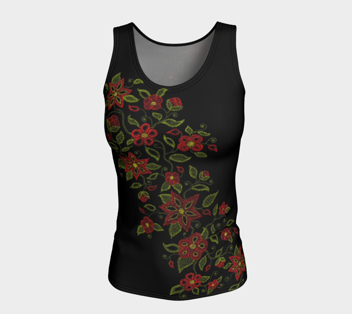 Metis Art Shirts Native Beading Art Tank Tops preview #5