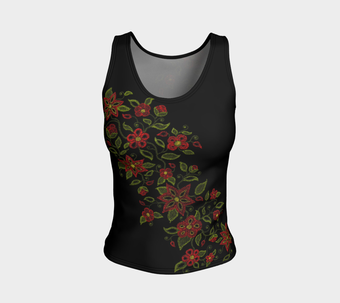 Metis Art Shirts Native Beading Art Tank Tops preview #1