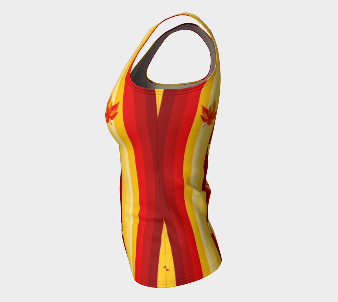 autumn leaves and stripes preview #7