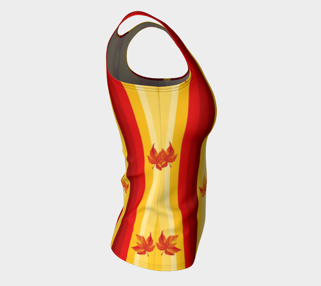 autumn leaves and stripes preview #8