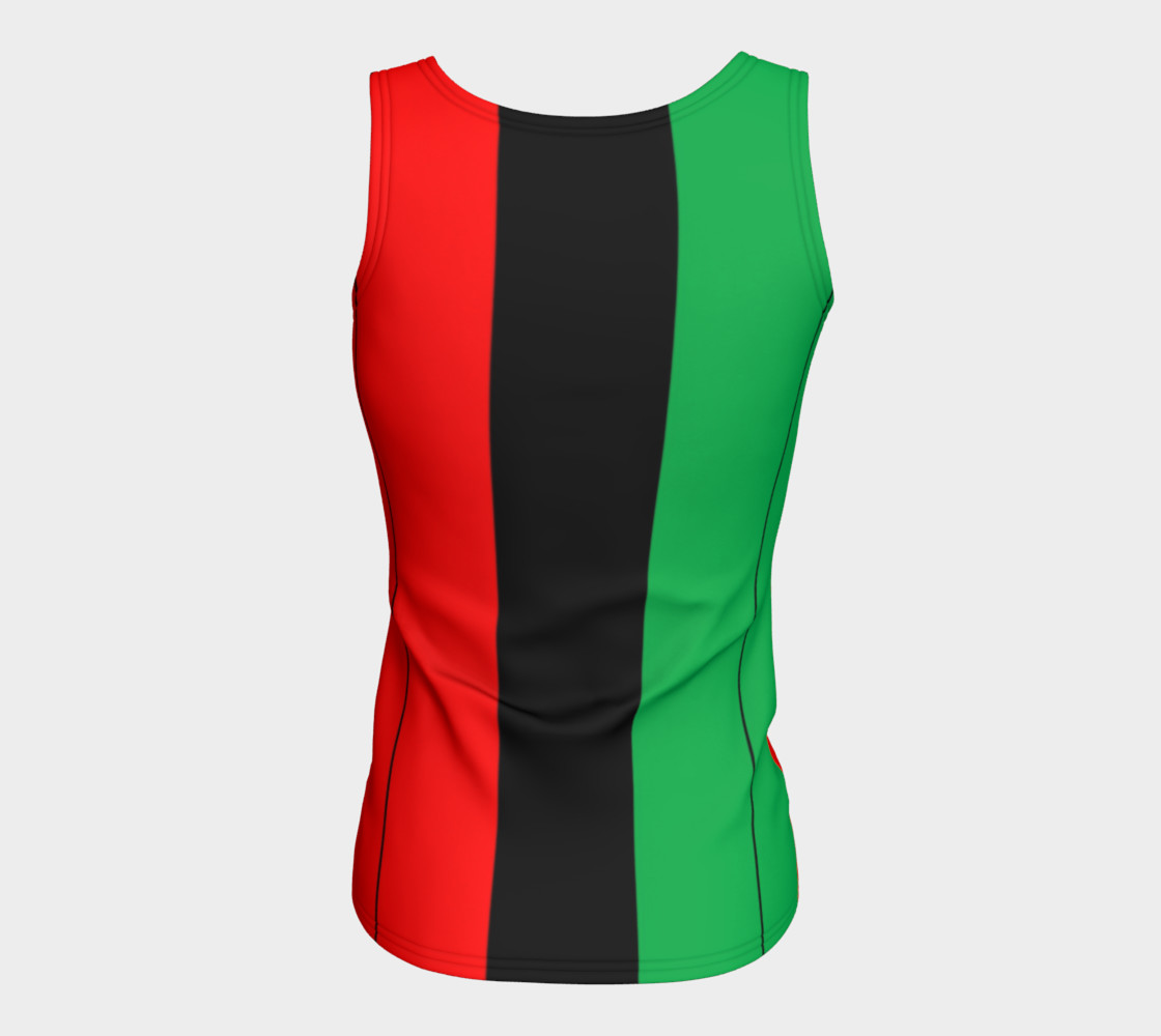 Kwanzaa Striped Pattern Red Black Green preview #6