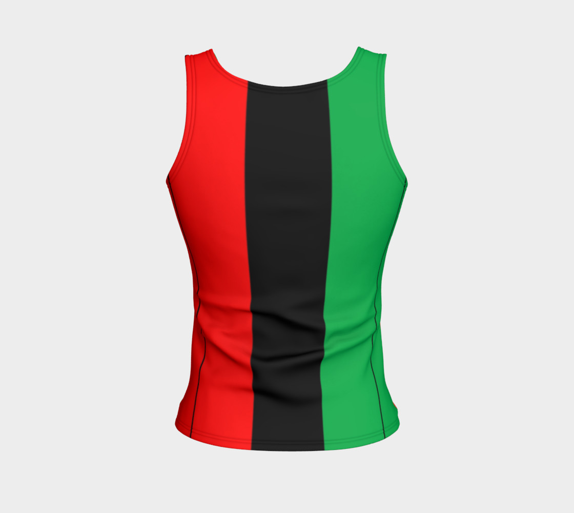 Kwanzaa Striped Pattern Red Black Green preview #2