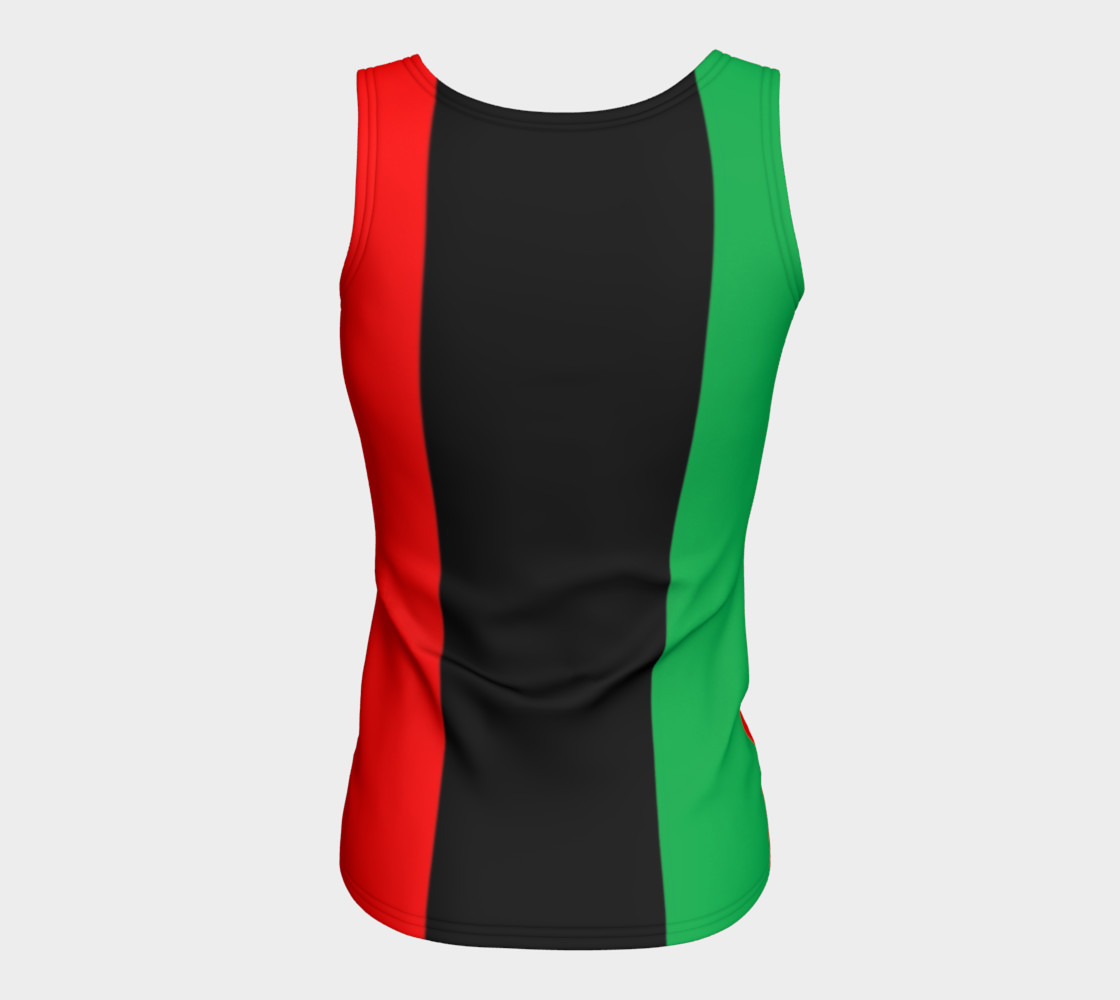 Kwanzaa Striped Pattern Red Black Green preview #6