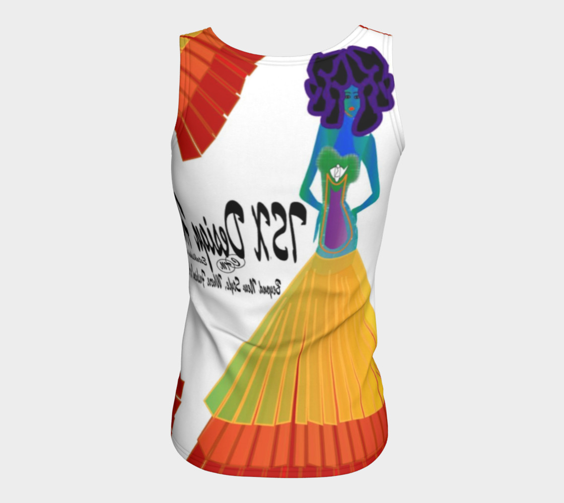 Aperçu de TSX Design House Logo fitted tank top #6