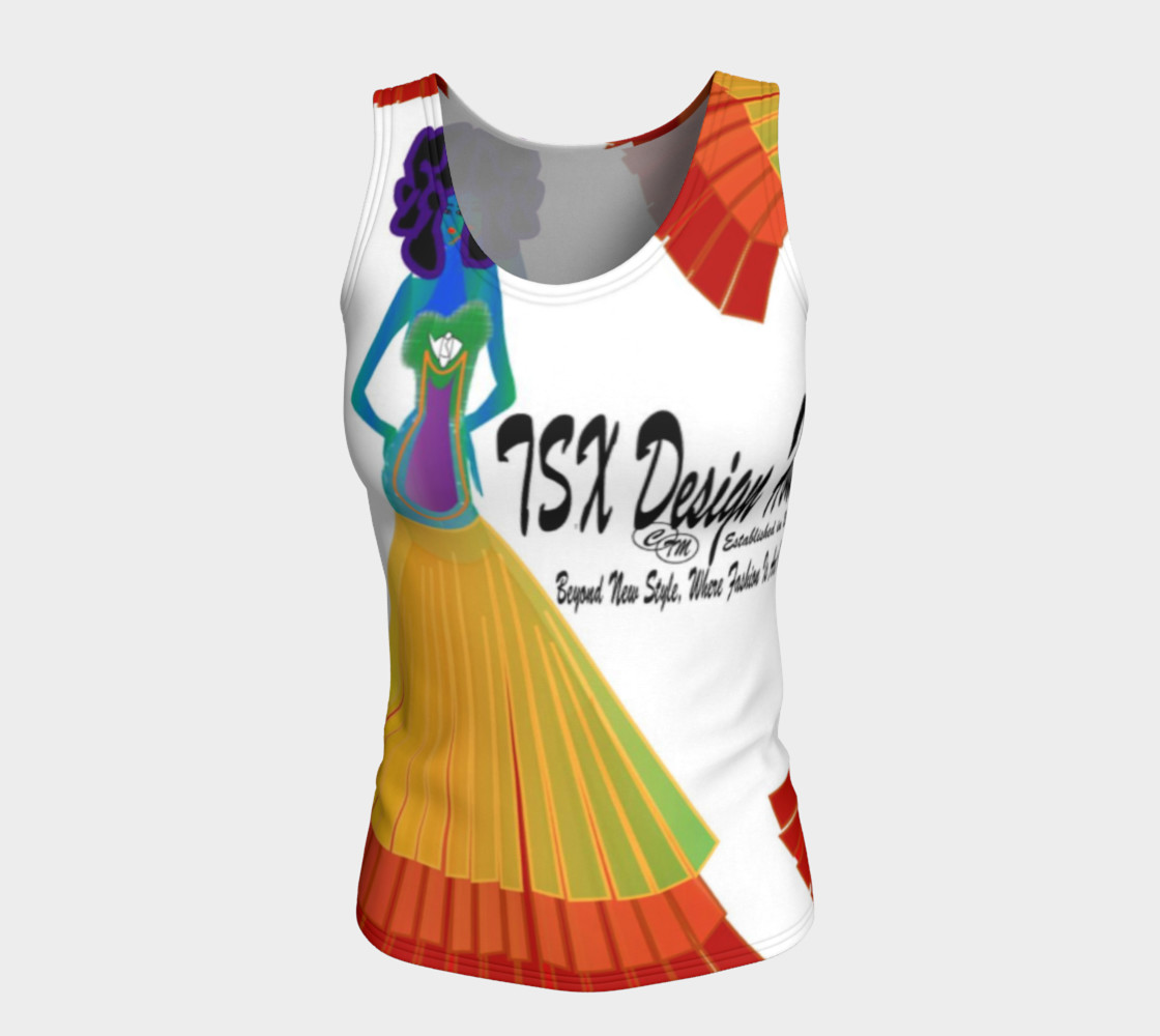 Aperçu de TSX Design House Logo fitted tank top #5