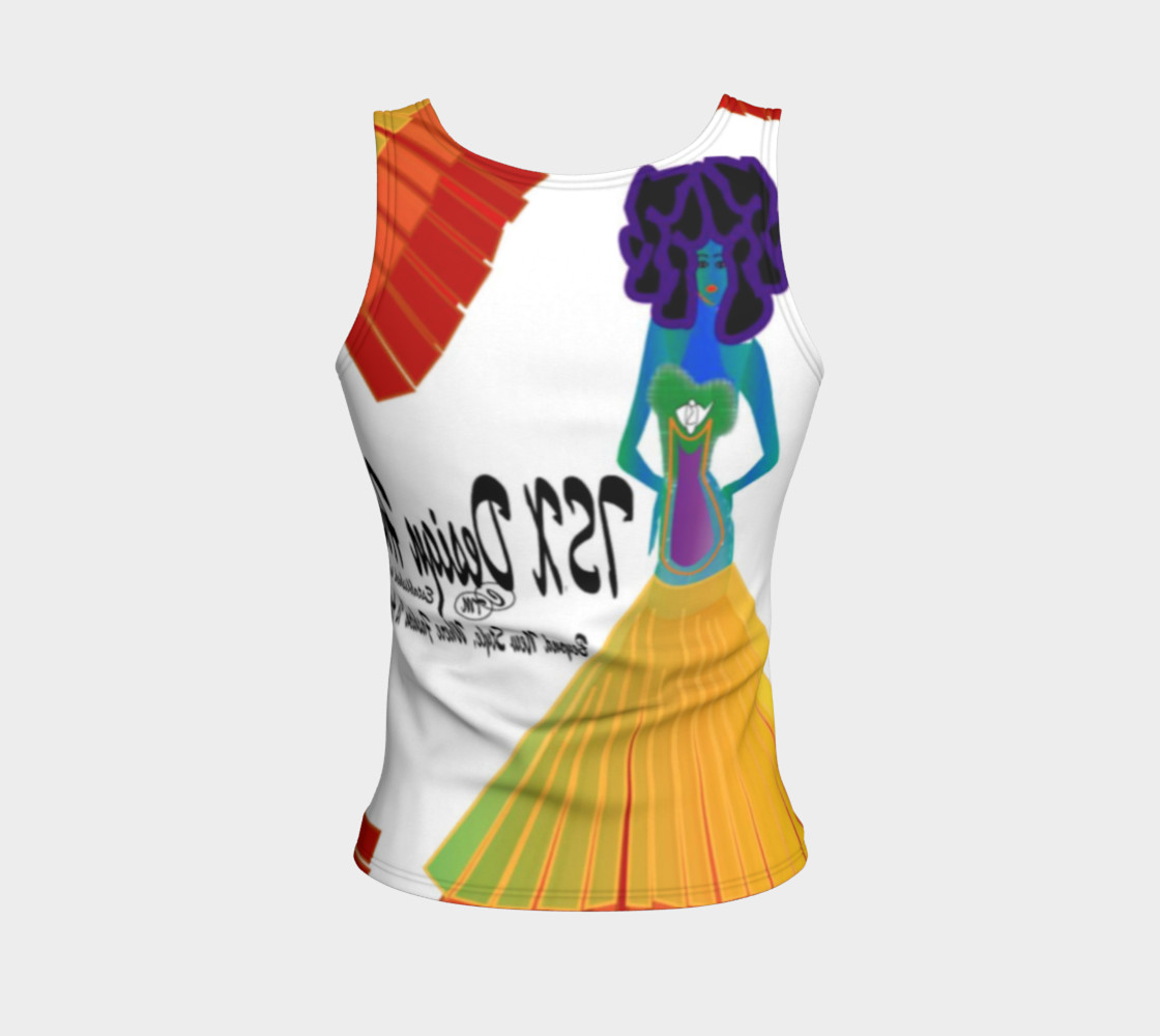 Aperçu de TSX Design House Logo fitted tank top #2