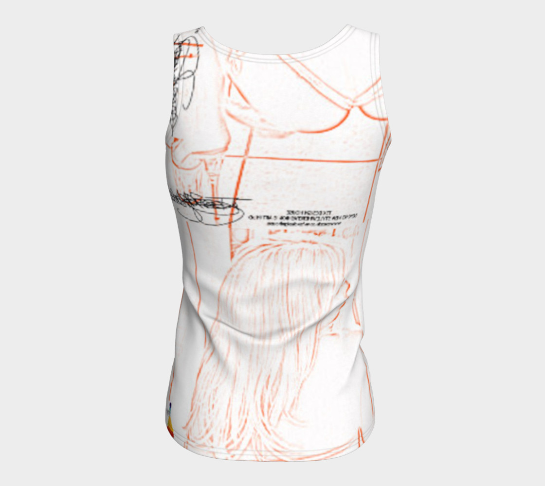 SxEyecon fitted tank top preview #6