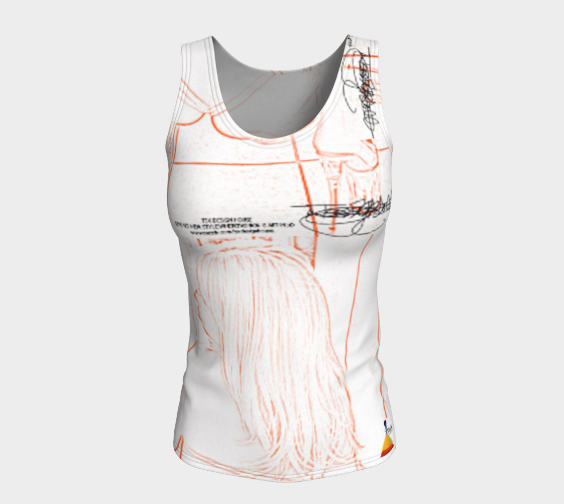 SxEyecon fitted tank top preview #5