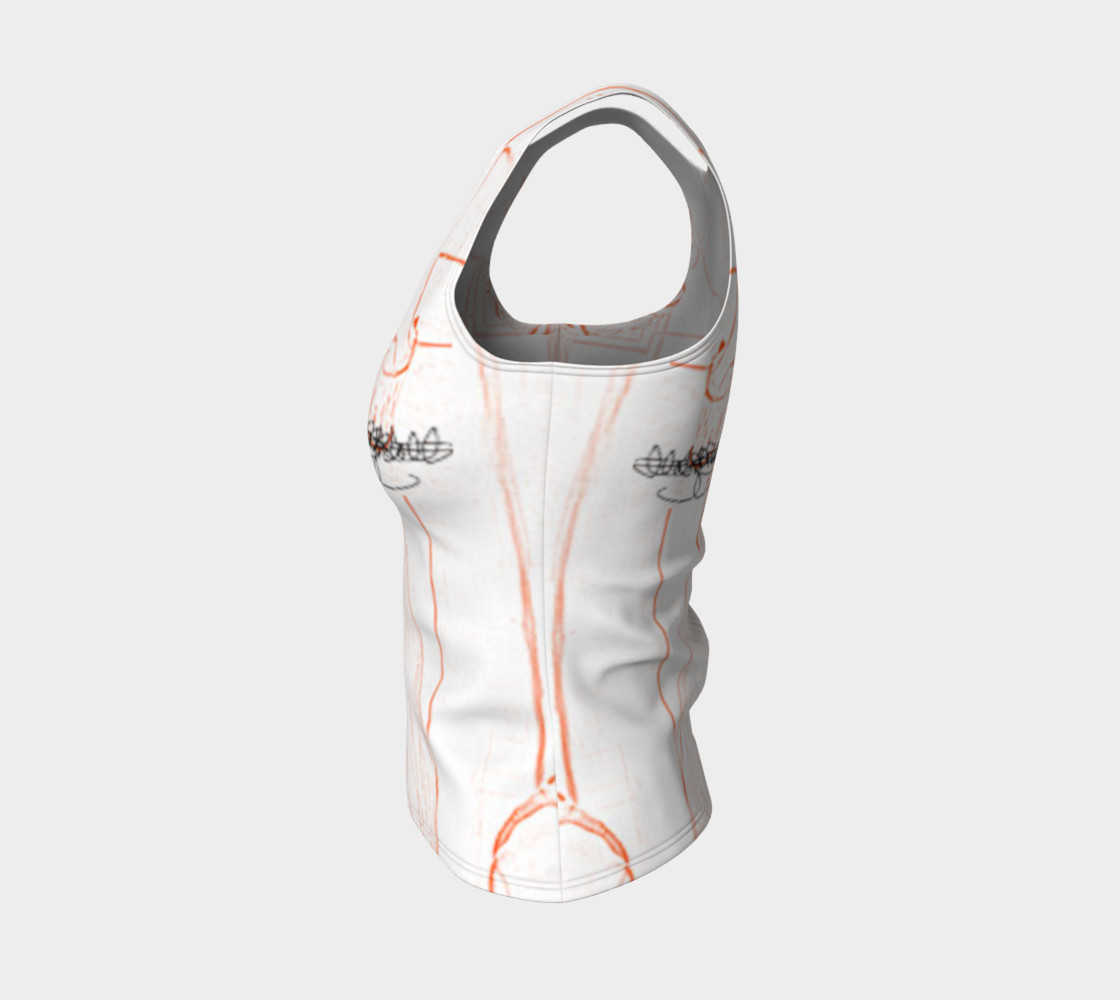 SxEyecon fitted tank top preview #3