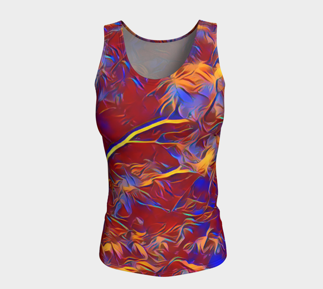 Aperçu de October Afternoon Fitted Tank #5