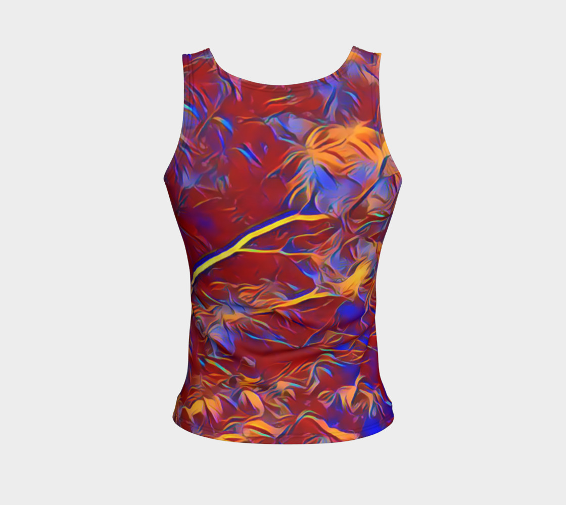 Aperçu de October Afternoon Fitted Tank #2