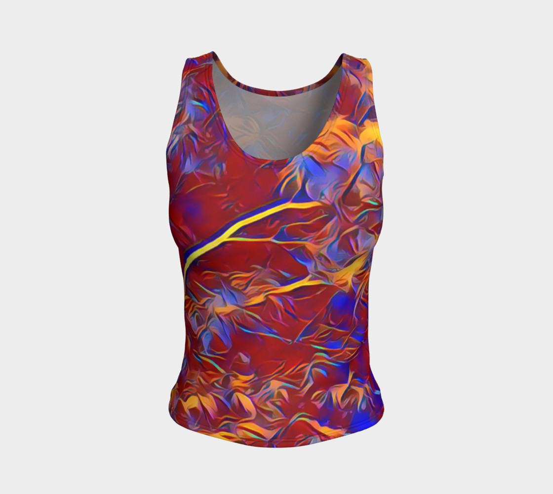 Aperçu de October Afternoon Fitted Tank #1