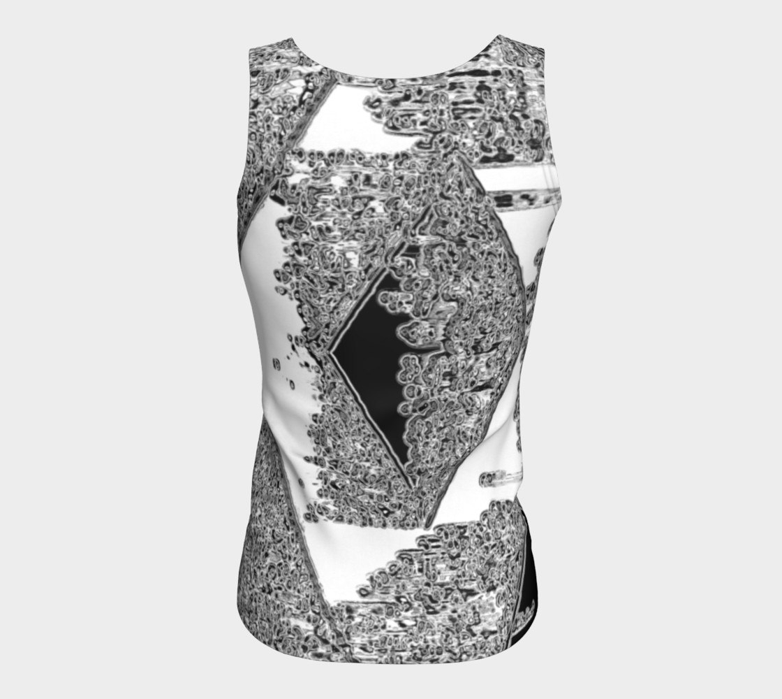 Triangles of Black and White work out top Longer preview #6