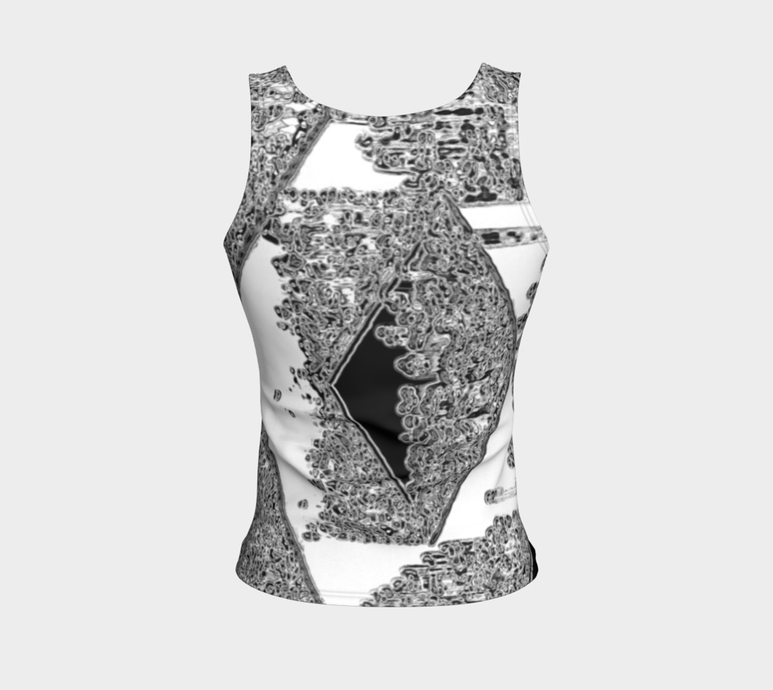 Triangles of Black and White work out top Longer preview #2