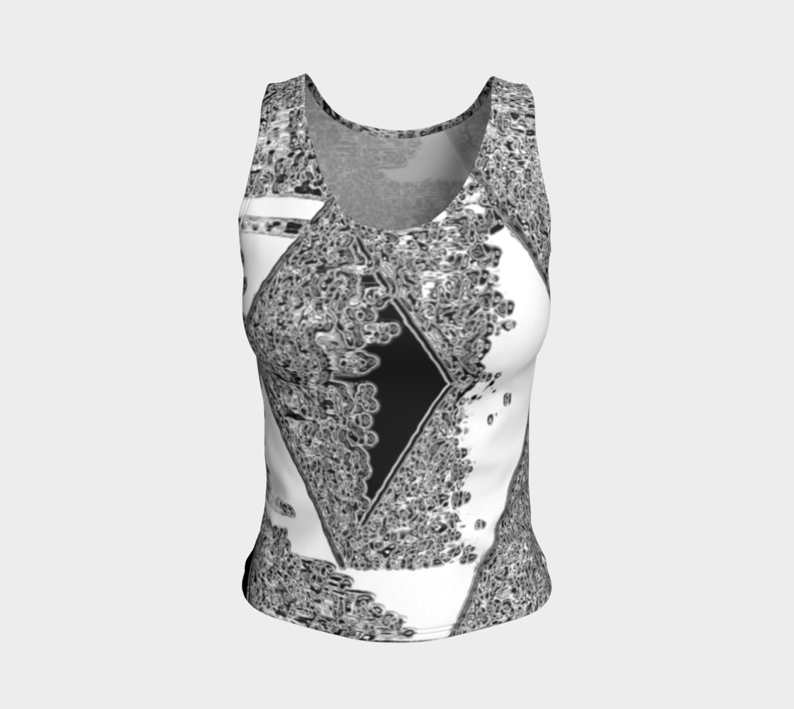 Triangles of Black and White work out top Longer preview #1