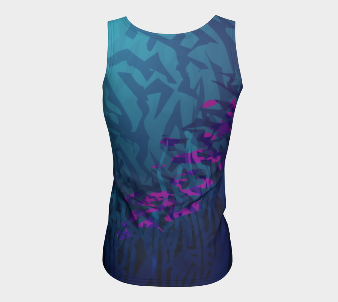 Mermaid Fitted Tank preview #6