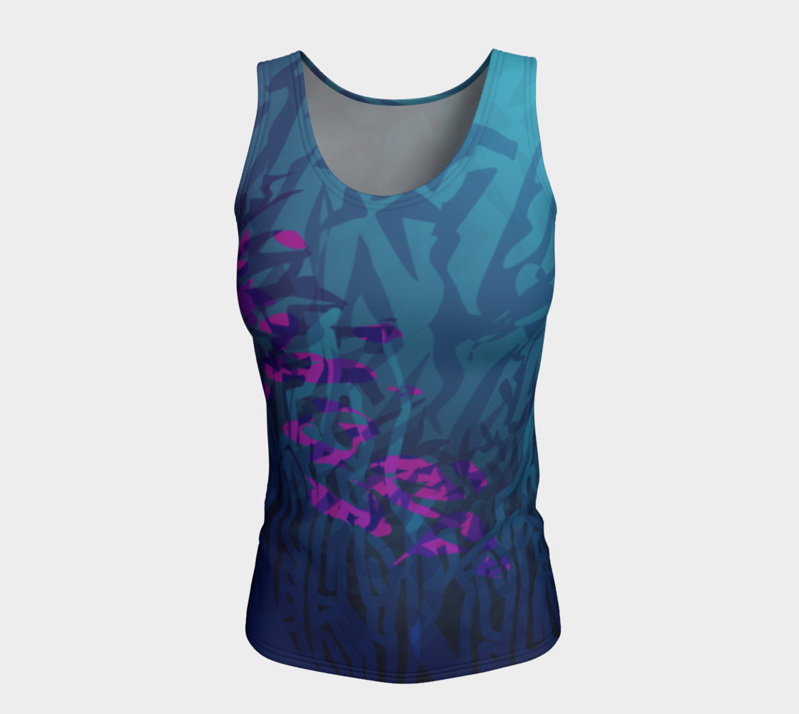 Mermaid Fitted Tank preview #5