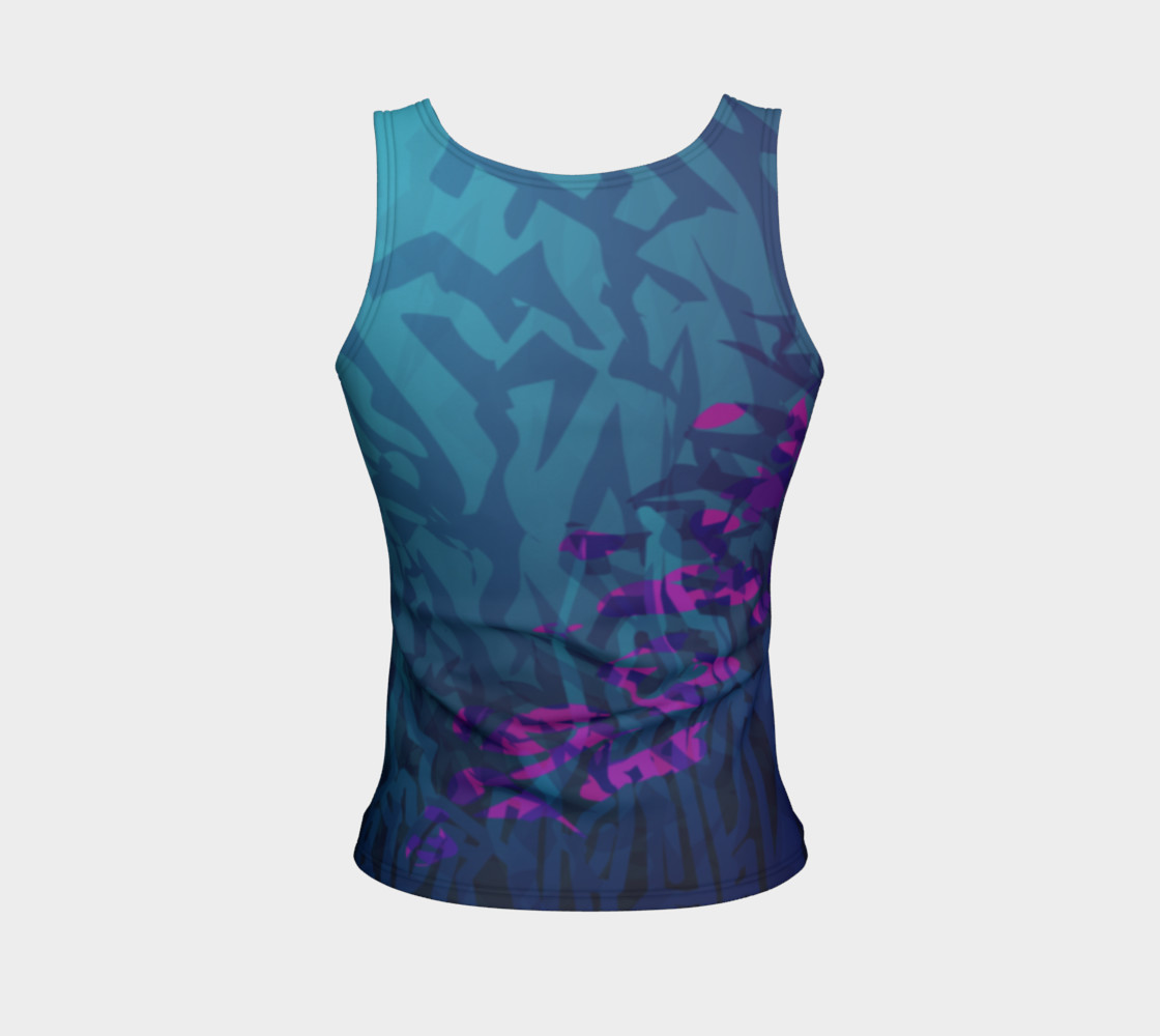 Mermaid Fitted Tank preview #2