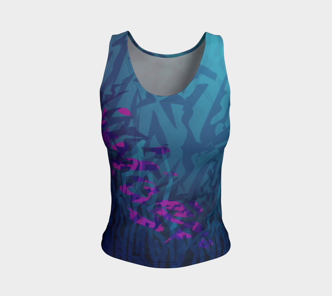 Mermaid Fitted Tank preview #1