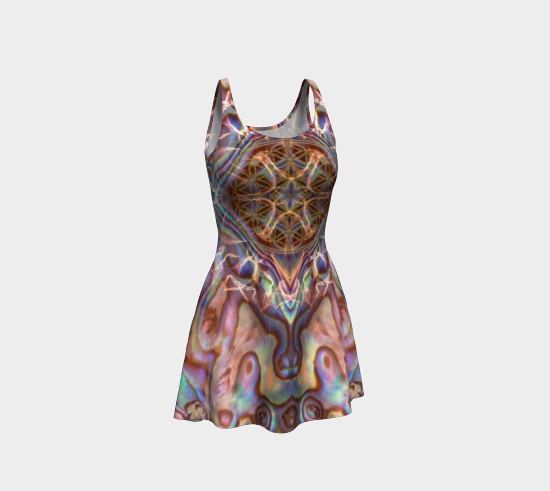 Sea Opal Flare Dress preview #1