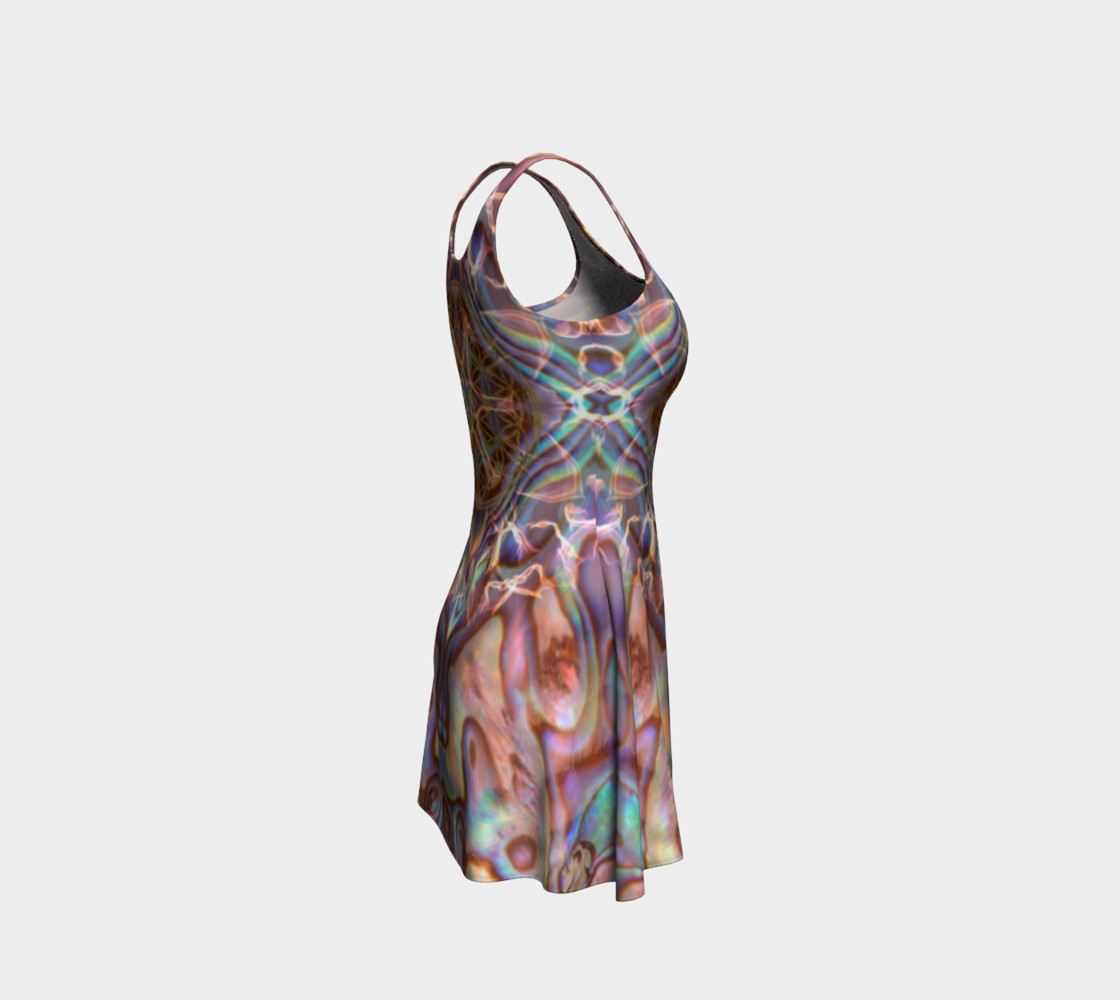 Sea Opal Flare Dress preview #4