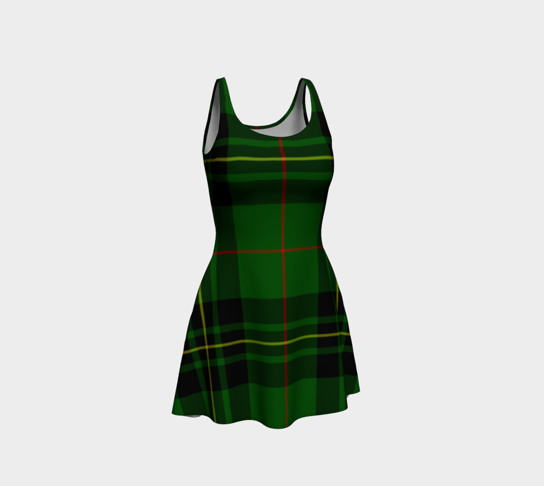 Forbes Tartan Flare Dress preview #1
