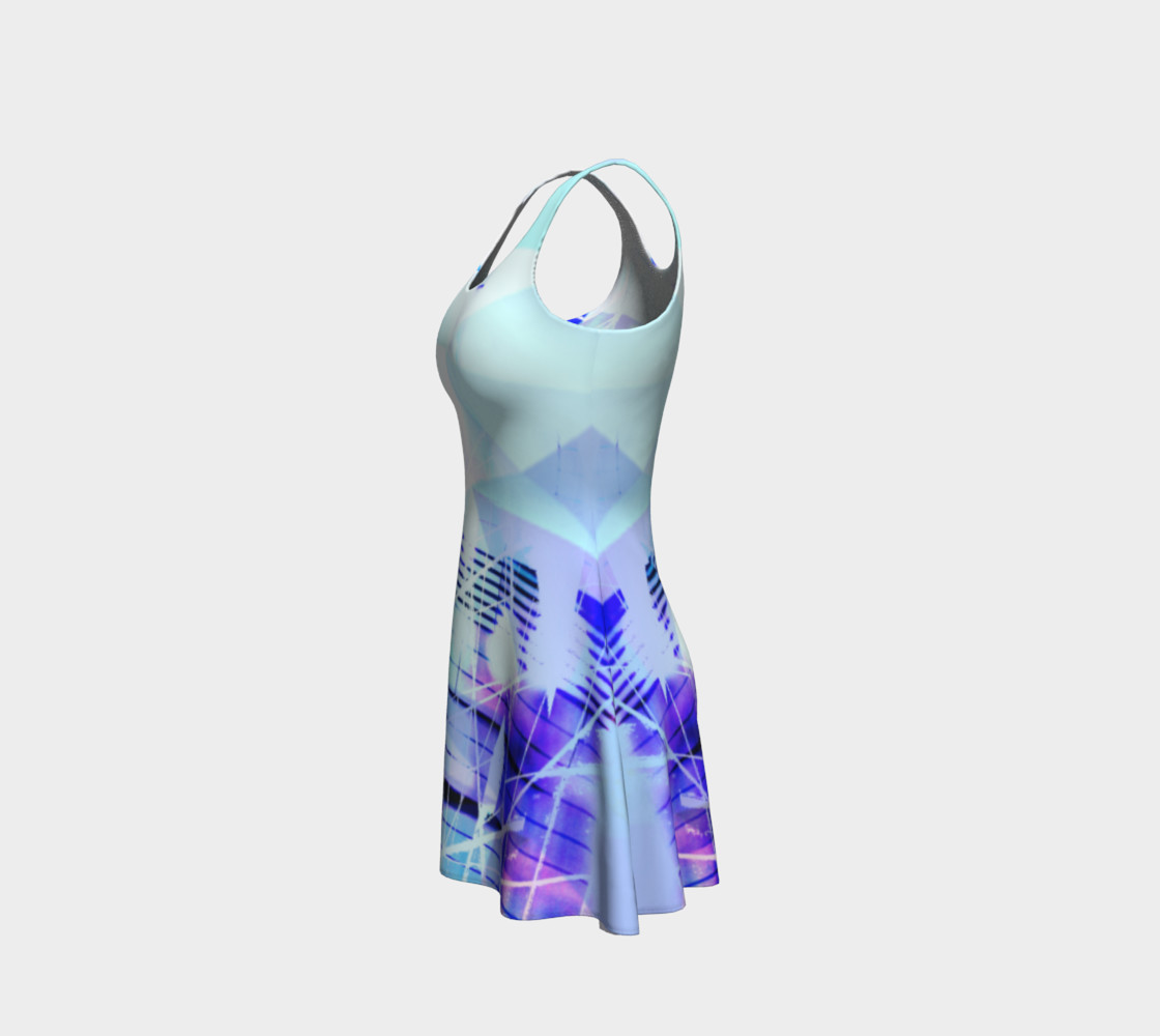 Cityscape Prisms Flare Dress preview #2