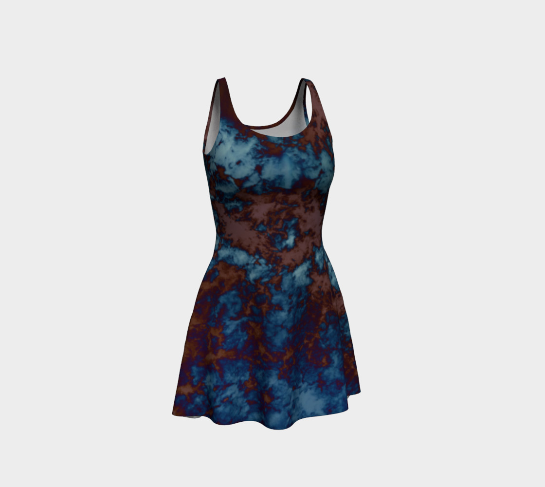 Tie-Dye Sky in Brown and Blue preview #1