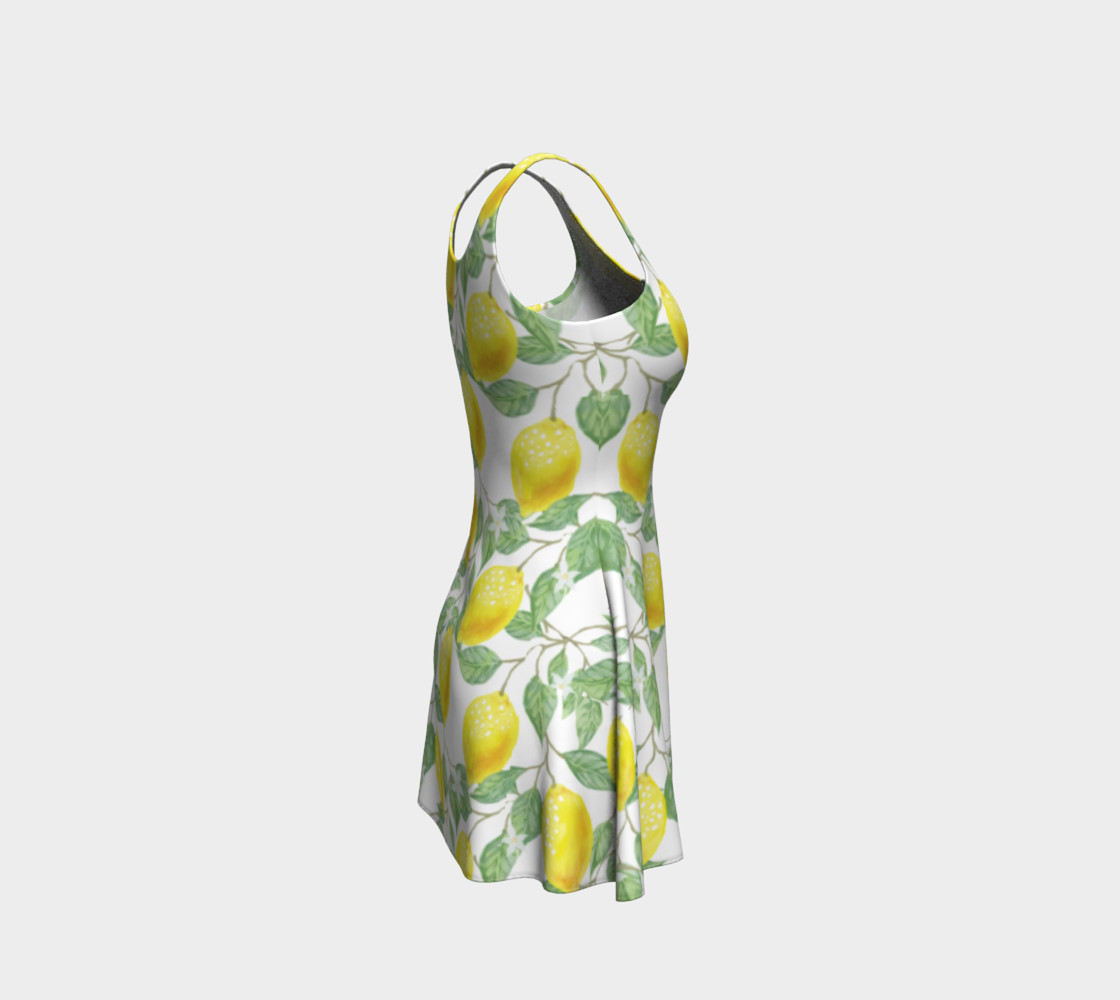 Life gives You Lemons Flare Dress preview #4