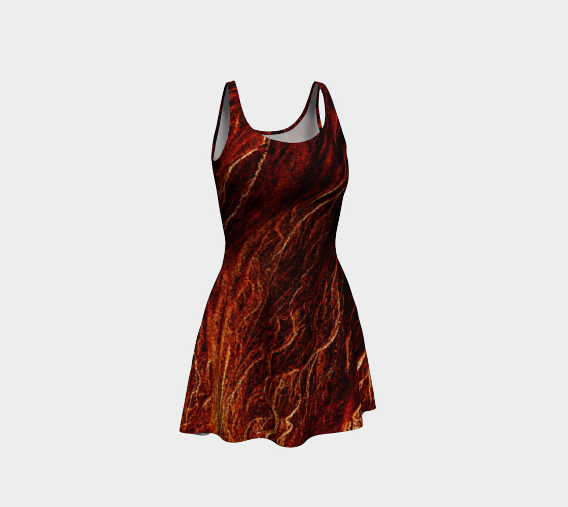 Fiery Amber 3D preview