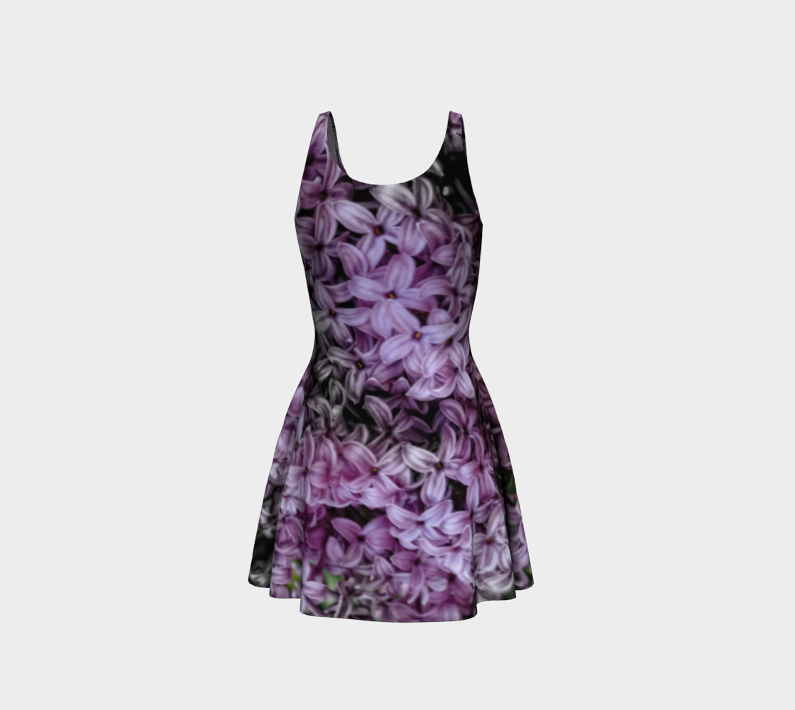 Lilacs Flare Dress preview #3