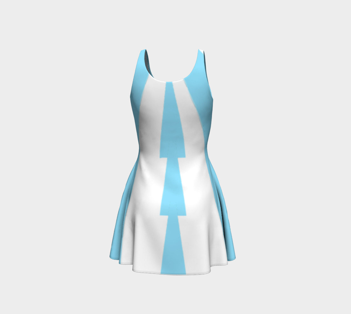 Summer Blue And White Stripes preview #3