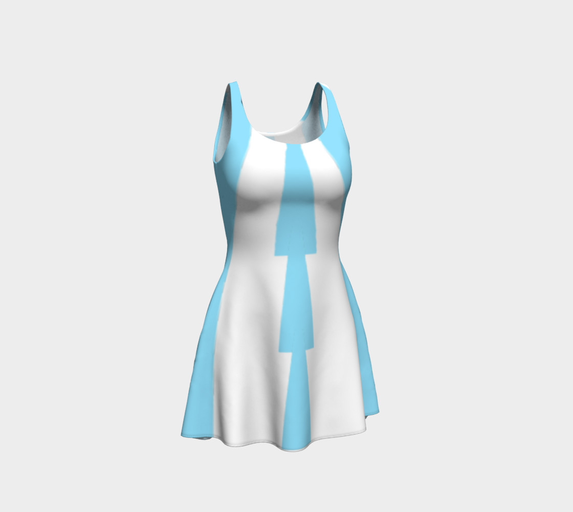 Summer Blue And White Stripes preview #1