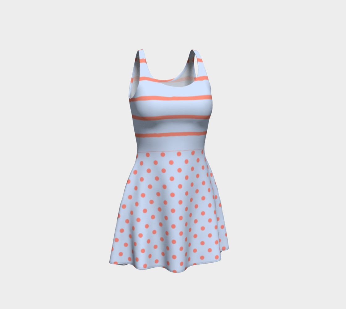 Aperçu 3D de Polka Dots and Stripes, Fun Design