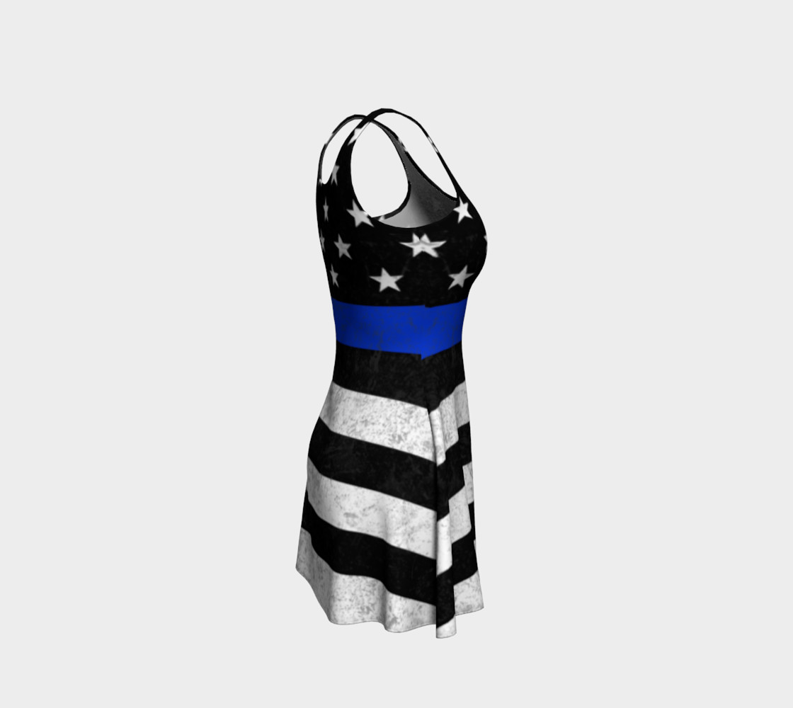 Those In Blue Flare Dress preview #4