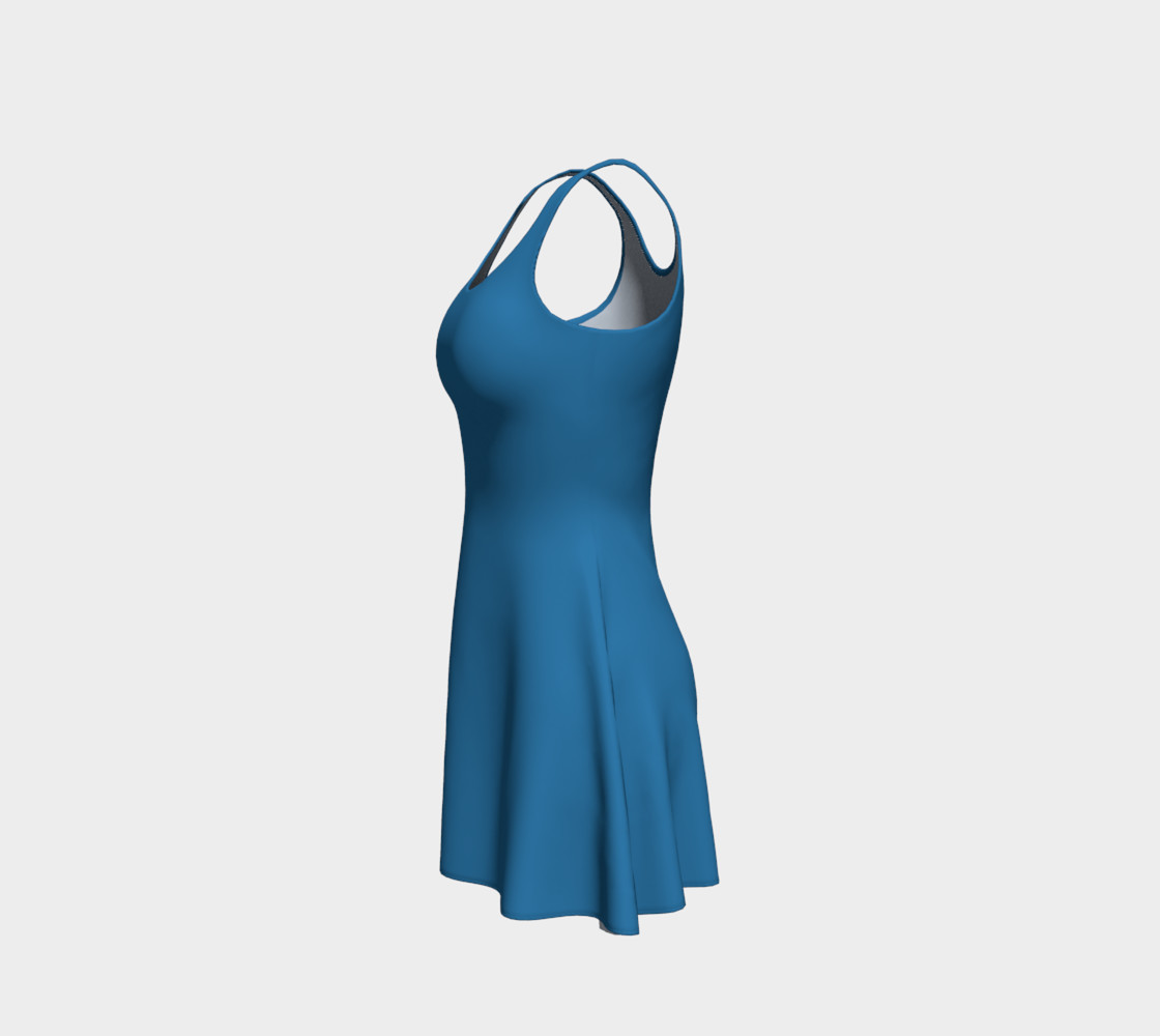 Patriot Blue Flare Dress preview #2