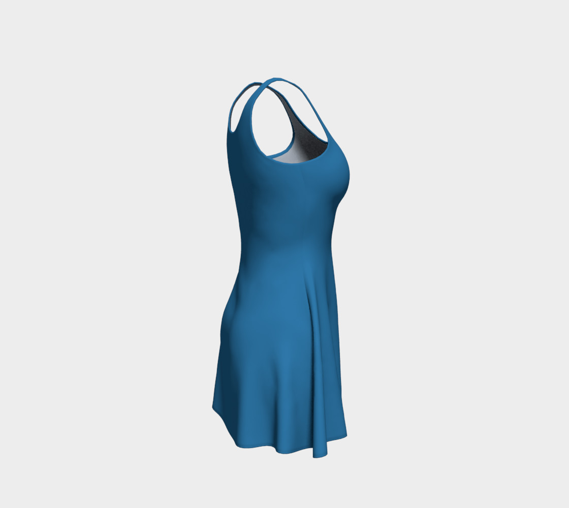 Patriot Blue Flare Dress preview #4