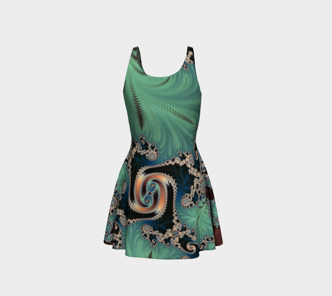 Azure Flare Dress preview #3