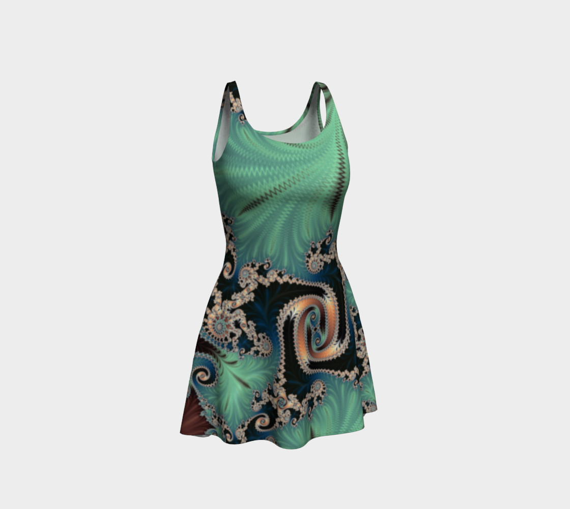 Azure Flare Dress preview #1