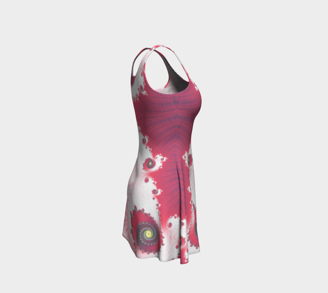 Strawberry Cream Flare Dress preview #4