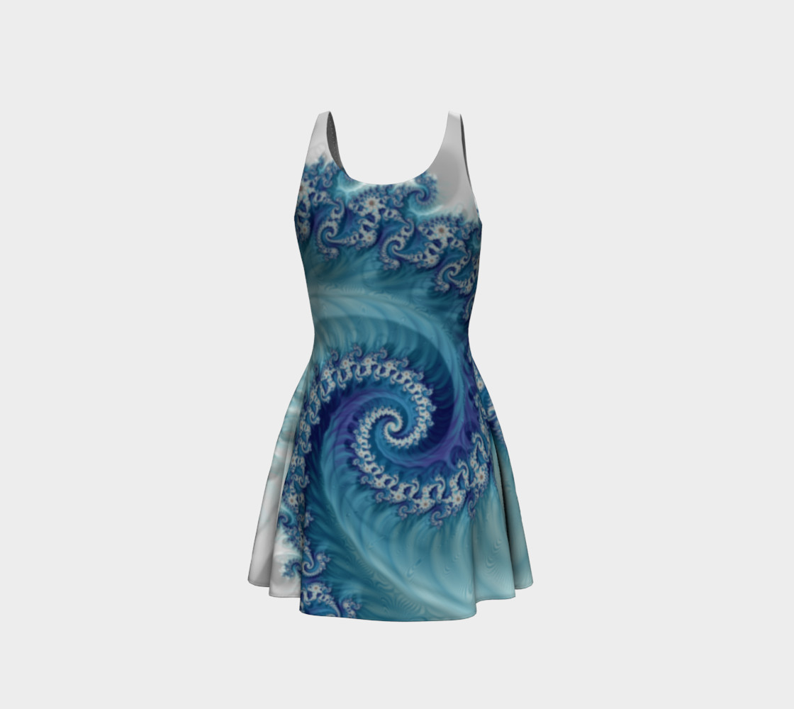 Sound of Seashell Flare Dress preview #3