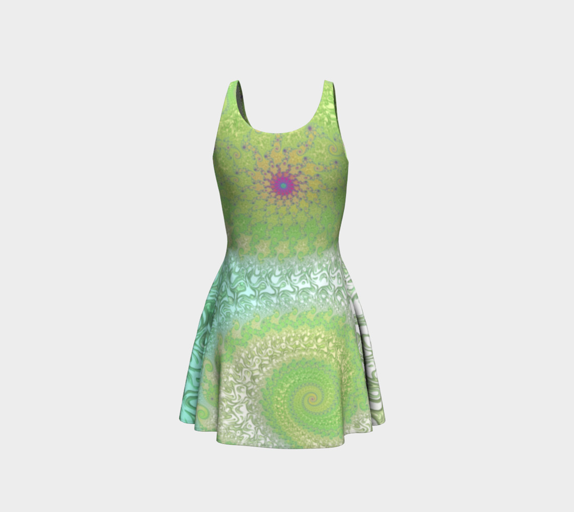 Springtime Garden Flare Dress preview #3