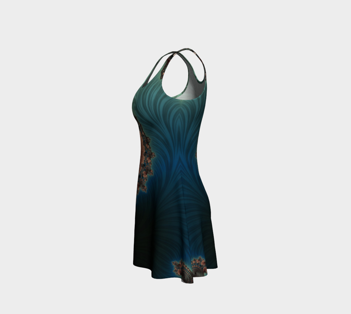 Velvet Crush Flare Dress preview #2