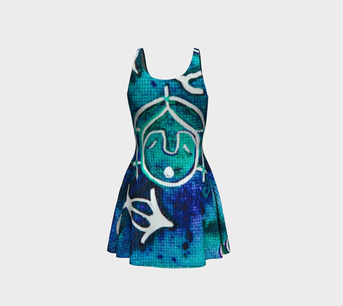 Whistler Mask Flare Dress preview #3