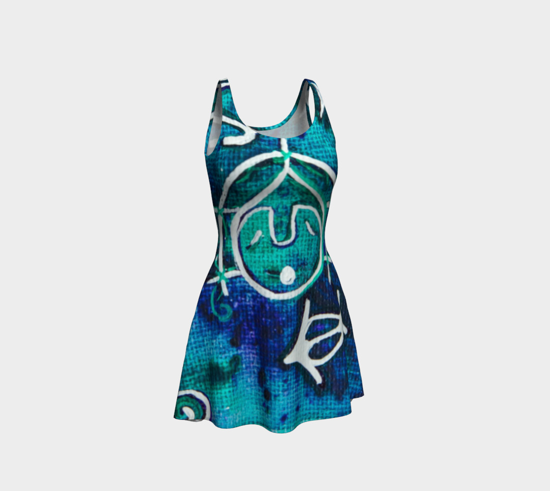 Whistler Mask Flare Dress preview #1